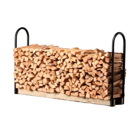 Hy-C Shelter Adjustable Log Rack Kit Pair of Tubular End Frames 13"W x 45"H SLRA